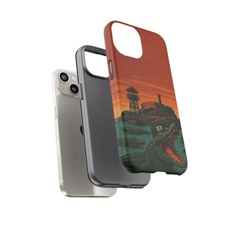 Alligator Alcatraz Hard Shell Tough Phone Case