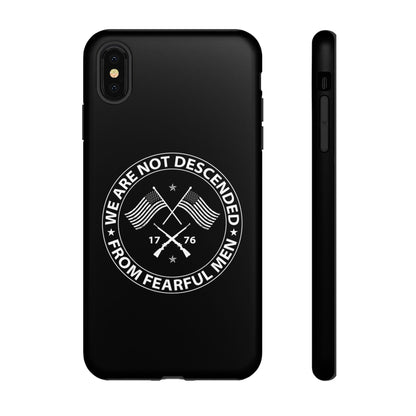 We Are Not Descended From Fearful Men Hard Shell Tough Phone Case