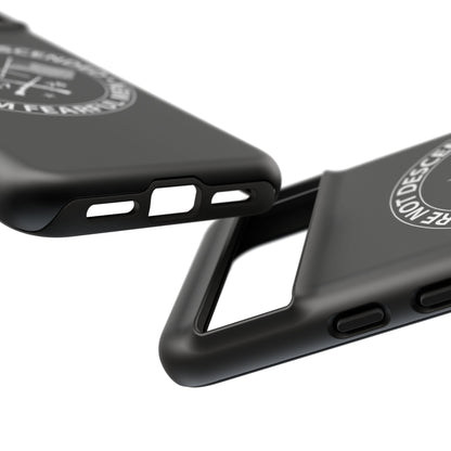 We Are Not Descended From Fearful Men Hard Shell Tough Phone Case