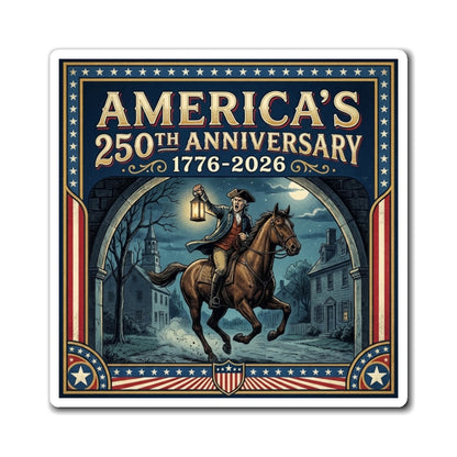 Paul Revere - America's 250th 1776-2026 Refrigerator Magnet