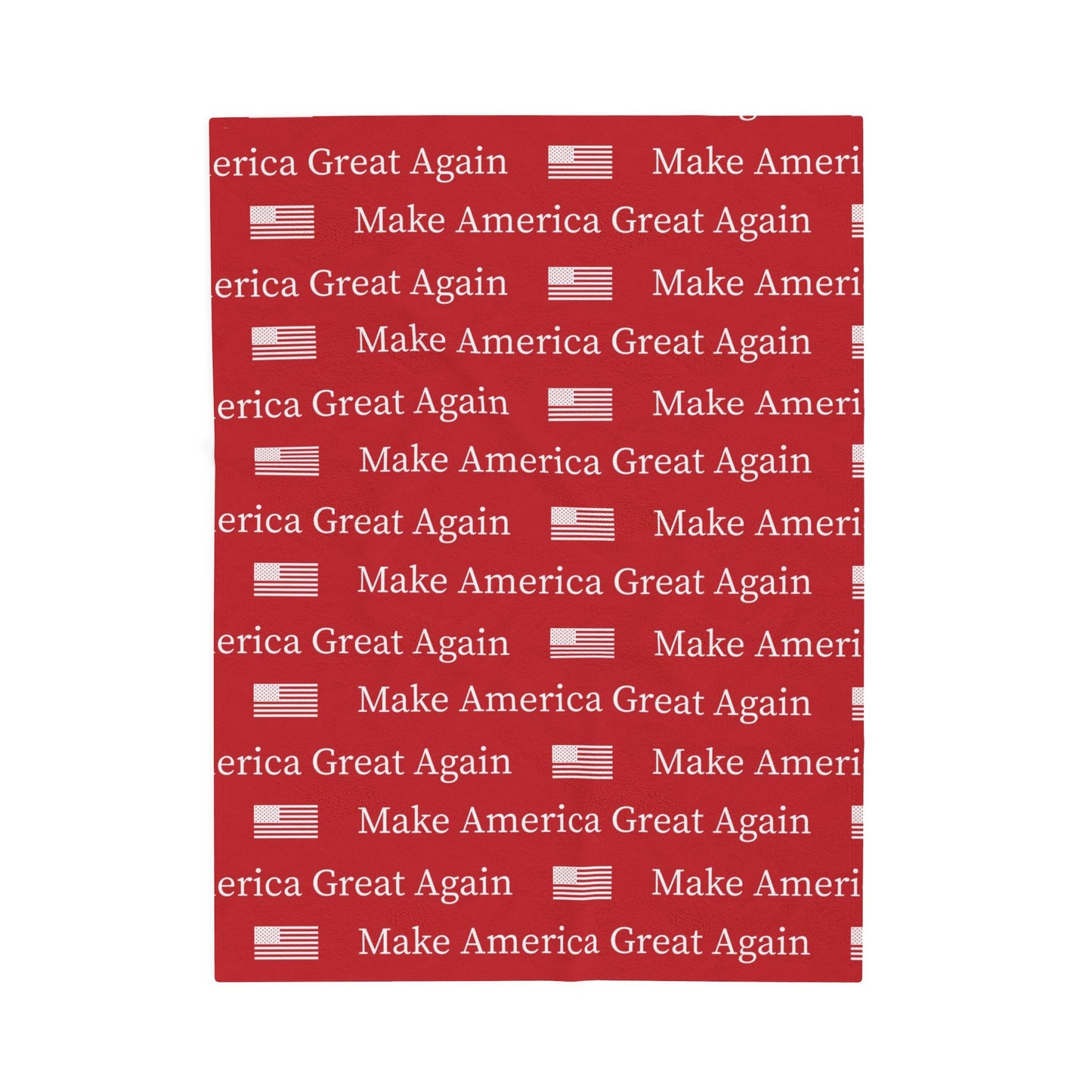 Make America Great Again Plush Blanket