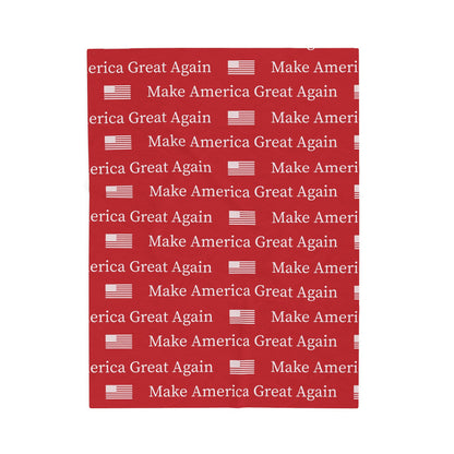 Make America Great Again Plush Blanket