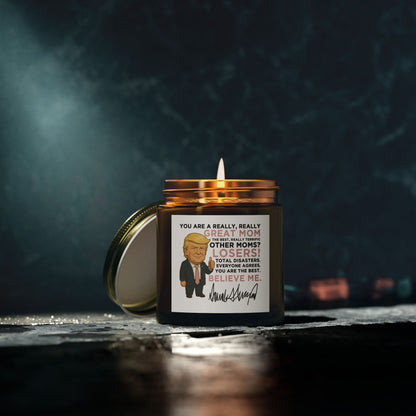 Funny Trump Candle - Great Mom Edition