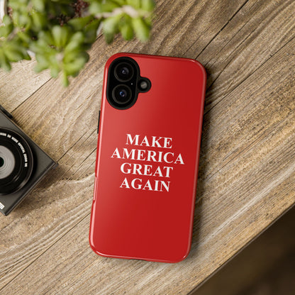 Make America Great Again Hard Shell Tough Phone Case