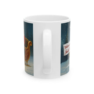 North Pole "Under New Management" Trump Santa 11oz Ceramic Mug