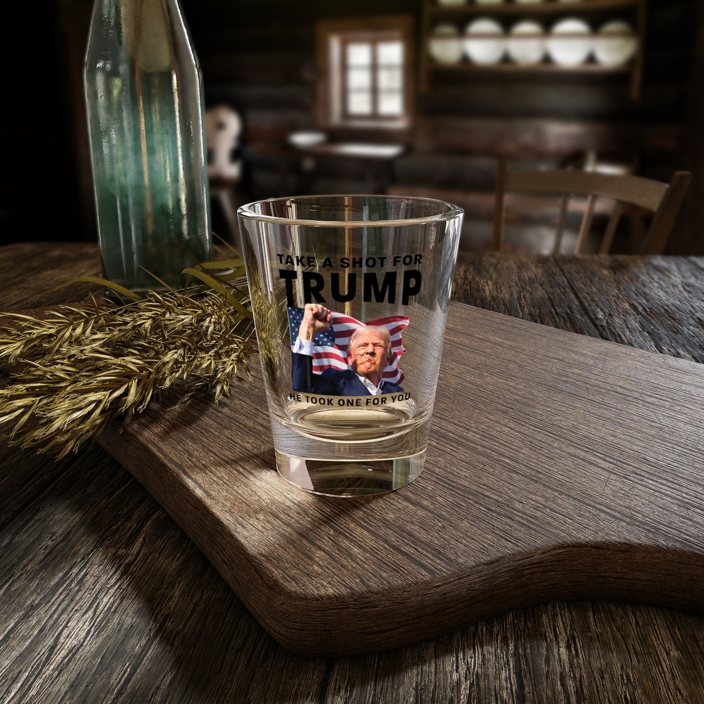 Take a Shot for Trump Shot Glass