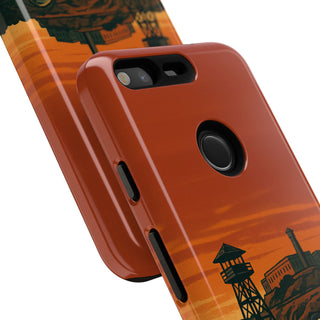 Alligator Alcatraz Hard Shell Tough Phone Case