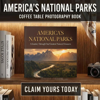 America's National Parks Hardcover Coffee Table Book