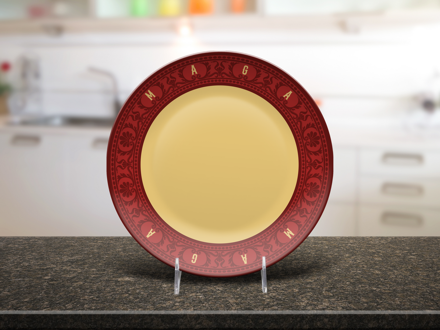 MAGA Filigree Plate