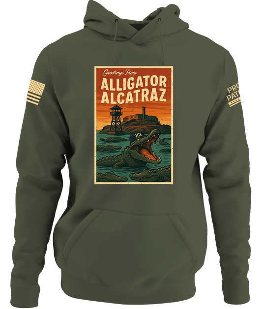 Greetings From Alligator Alcatraz Hoodie