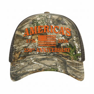 America 250th Anniversary Camo Hat