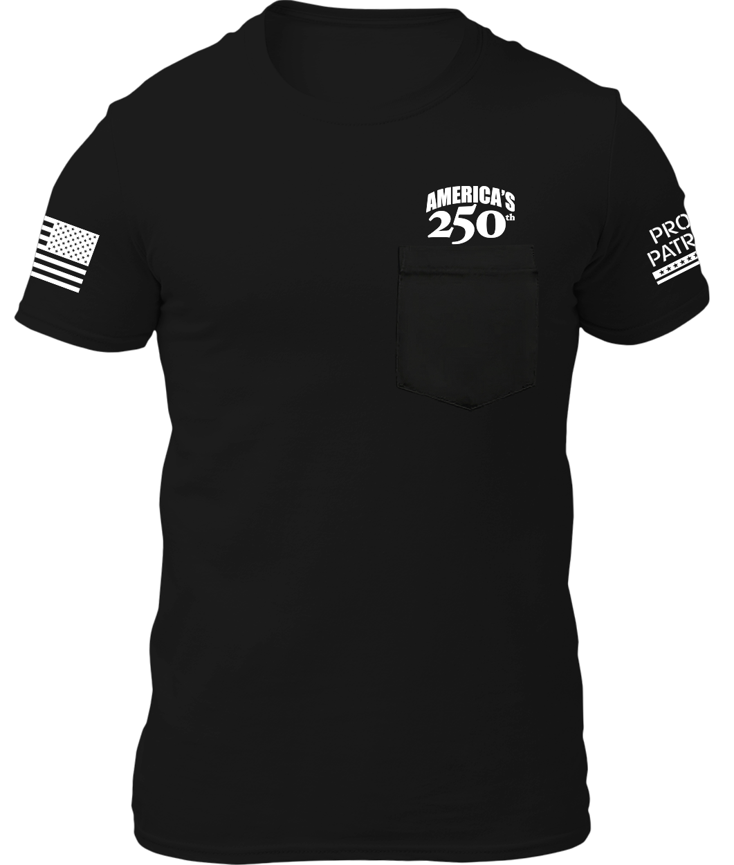 America 250th "Hidden Trump" Pocket Shirt