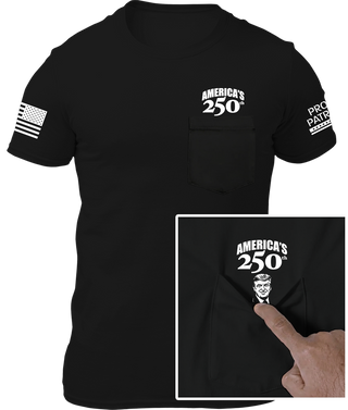 America 250th "Hidden Trump" Pocket Shirt