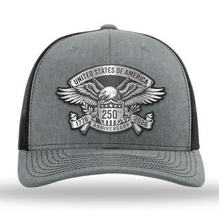 America 250th Metal Patch Hat