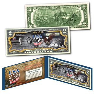 USA 250 Apollo 11 & Man in Space Collector’s Edition Set