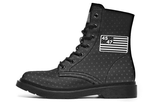 Black 45-47 Flag Boots