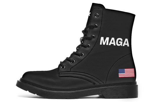 Black MAGA Boots