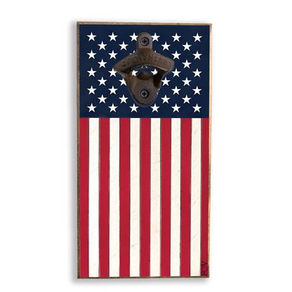 Flags of Valor - American Flag Bottle Opener