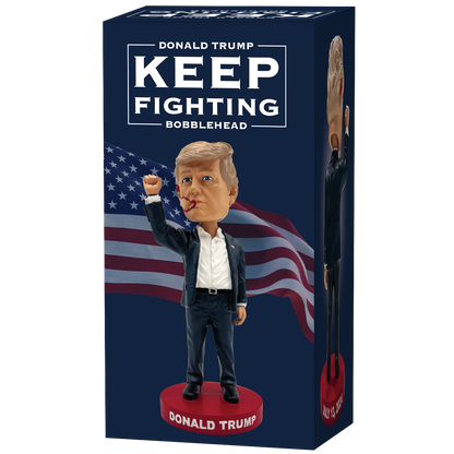 Trump "Keep Fighting" Bobblehead (Pre-Order Expected to Ship in November)