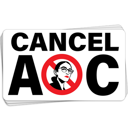 Cancel AOC Decal