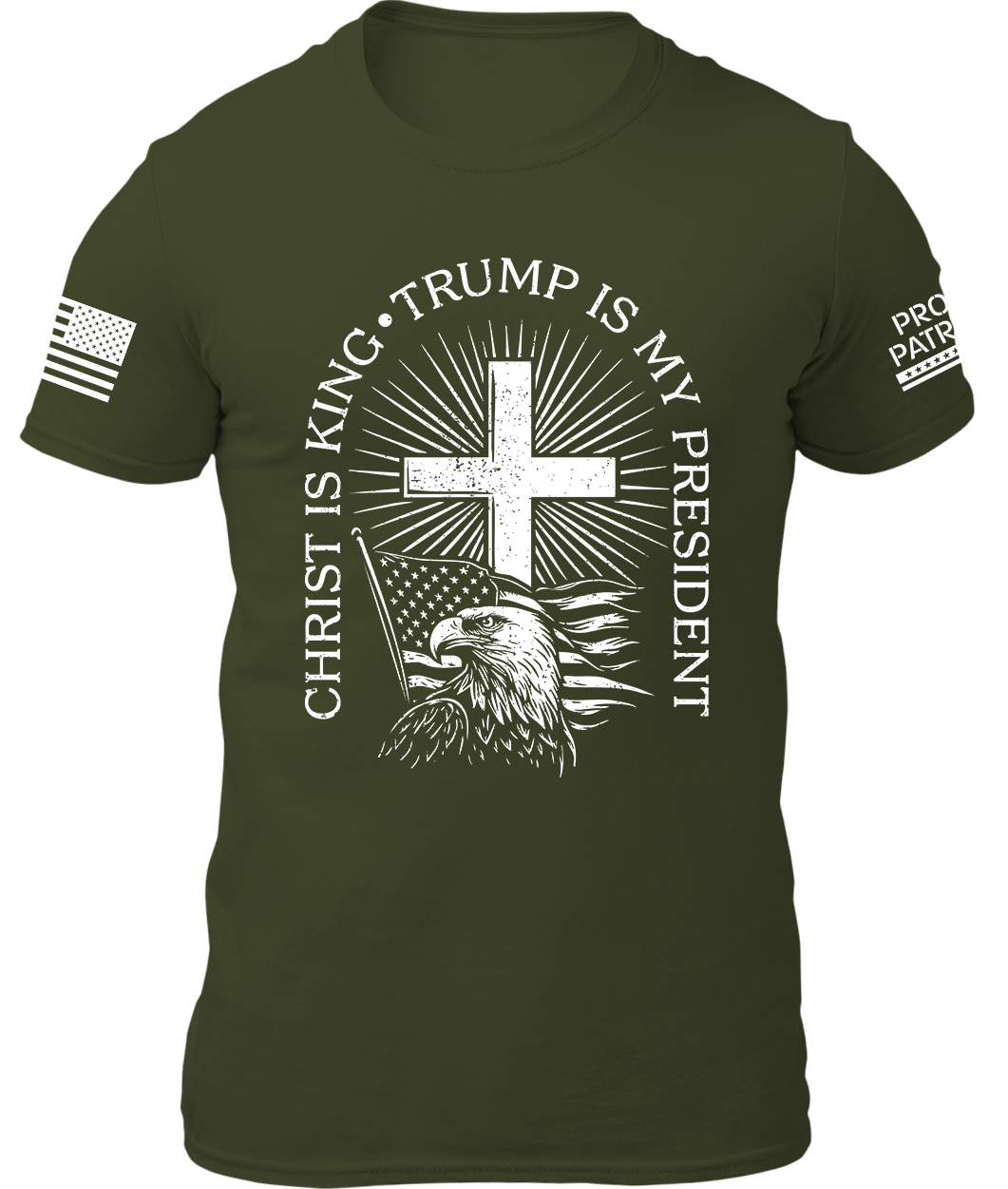 Christ Is King Trump Is My President Shirt