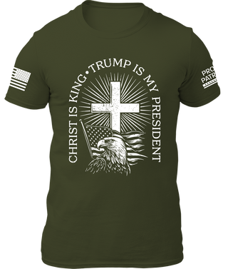 Christ Is King Trump Is My President Shirt