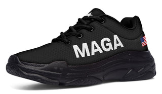 Black MAGA Chunky Sneakers