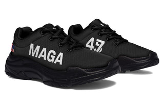 Black MAGA Chunky Sneakers