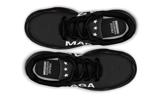 Black MAGA Chunky Sneakers