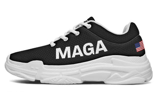 Black MAGA Chunky Sneakers