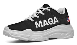 Black MAGA Chunky Sneakers