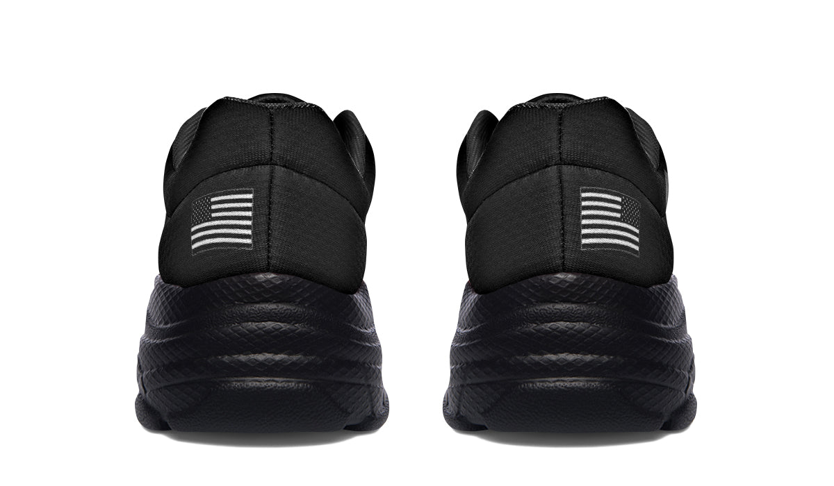 Dark MAGA Chunky Sneakers