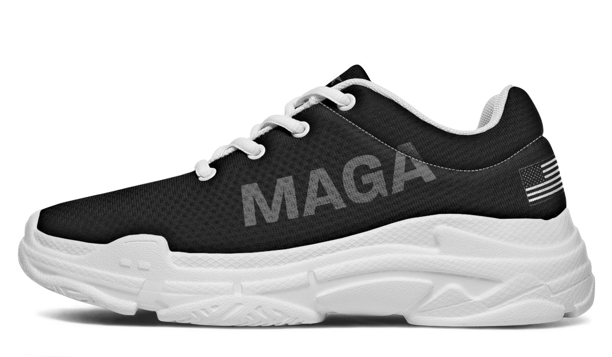 Dark MAGA Chunky Sneakers