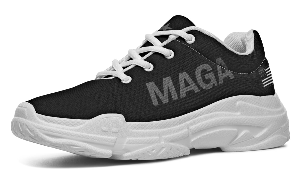 Dark MAGA Chunky Sneakers