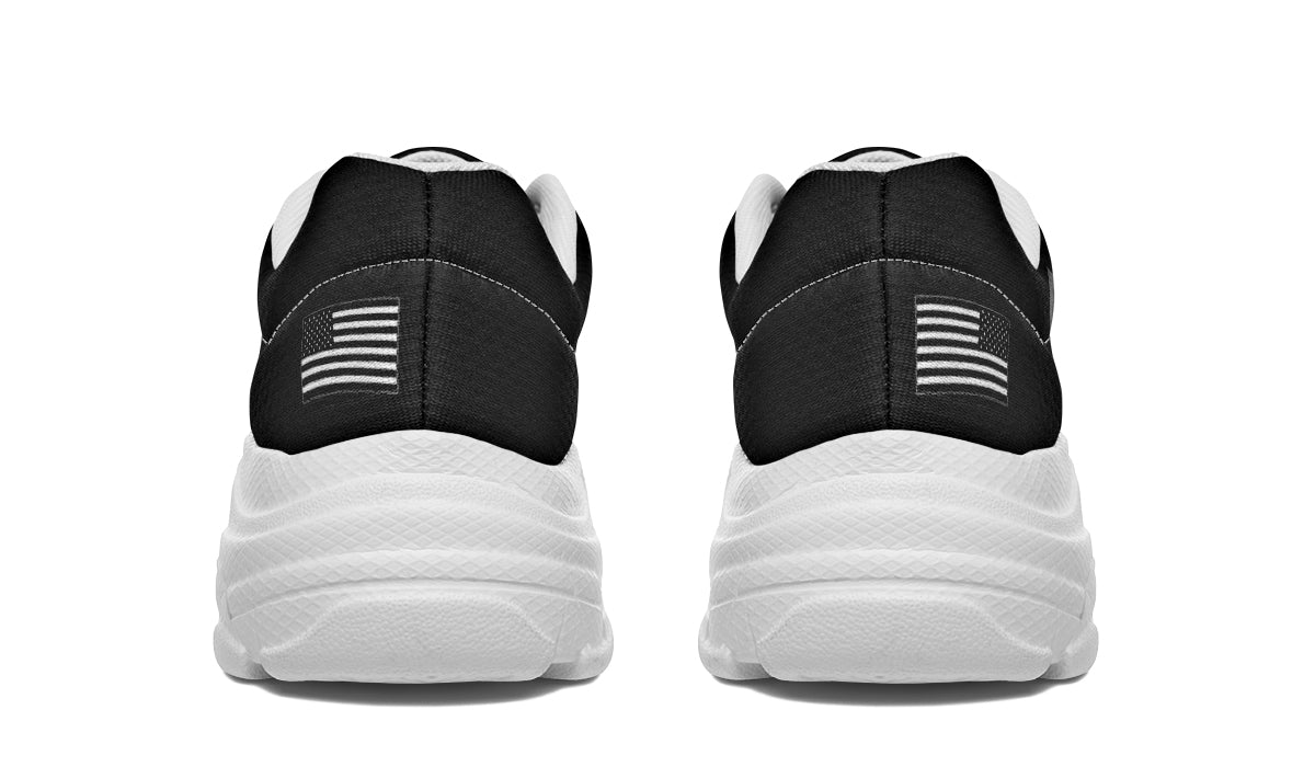 Dark MAGA Chunky Sneakers