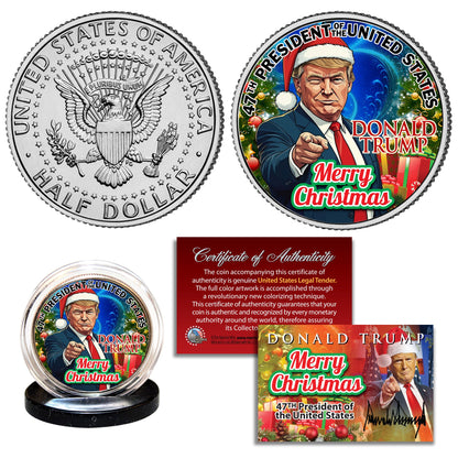 Merry Christmas 2024 - President Trump Coin