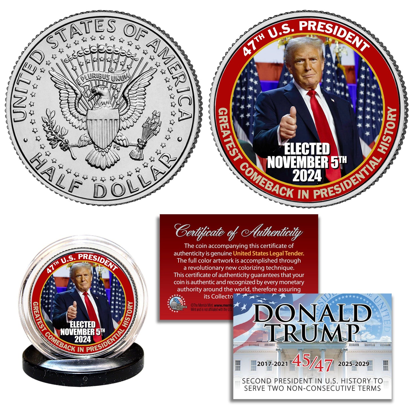 Greatest Comeback In History - President Trump Coin