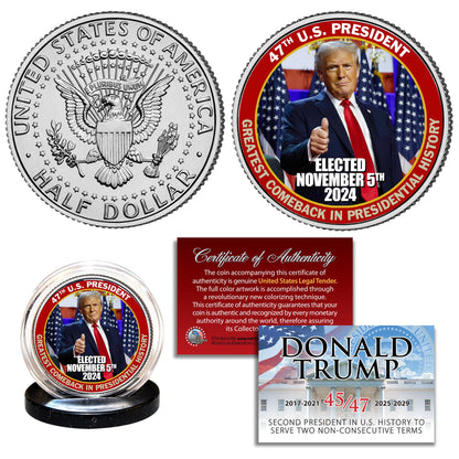 Greatest Comeback In History - President Trump Coin