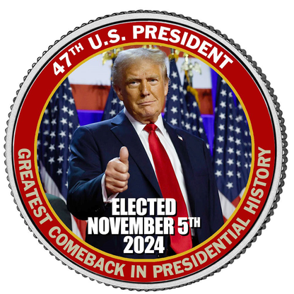 Greatest Comeback In History - President Trump Coin