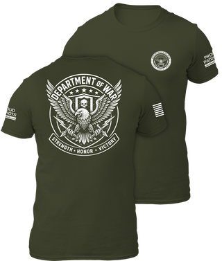 Department Of War Shirt Two Sided