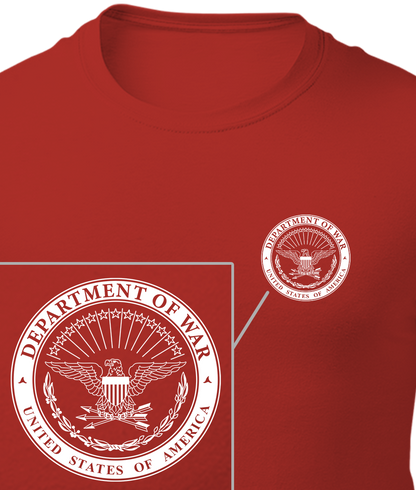 Department Of War Shirt Two Sided