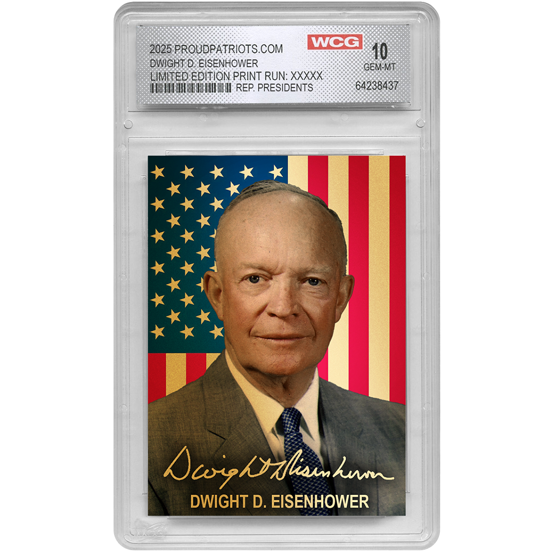 [GOLD EDITION] Republican Presidents Trading Card Collection | Individually Numbered | Only 50 Available | (Buy All 20 for 20% off)