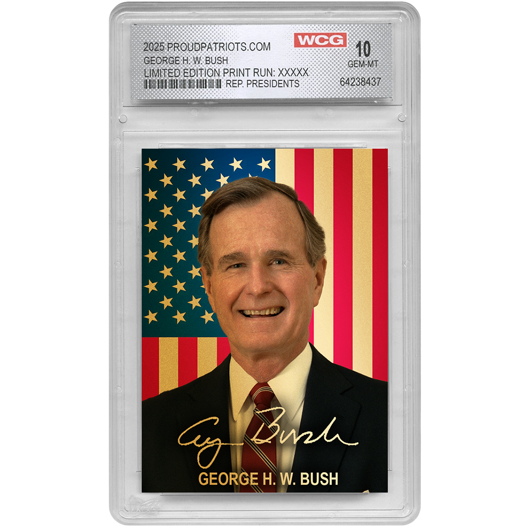 [GOLD EDITION] Republican Presidents Trading Card Collection | Individually Numbered | Only 50 Available | (Buy All 20 for 20% off)