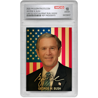 [GOLD EDITION] Republican Presidents Trading Card Collection | Individually Numbered | Only 50 Available | (Buy All 20 for 20% off)