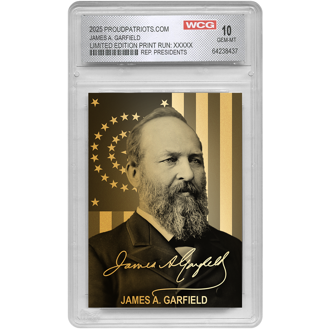 [GOLD EDITION] Republican Presidents Trading Card Collection | Individually Numbered | Only 50 Available | (Buy All 20 for 20% off)