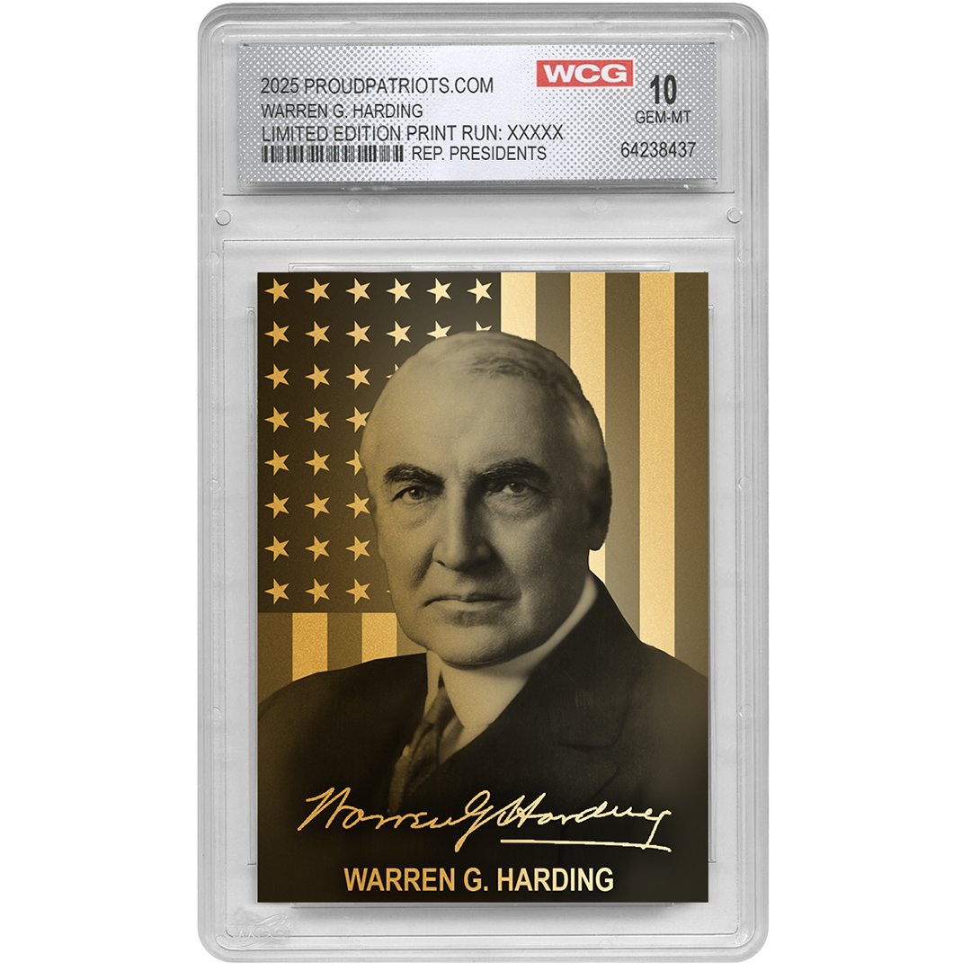 [GOLD EDITION] Republican Presidents Trading Card Collection | Individually Numbered | Only 50 Available | (Buy All 20 for 20% off)