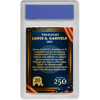 [GOLD EDITION] Republican Presidents Trading Card Collection | Individually Numbered | Only 50 Available | (Buy All 20 for 20% off)