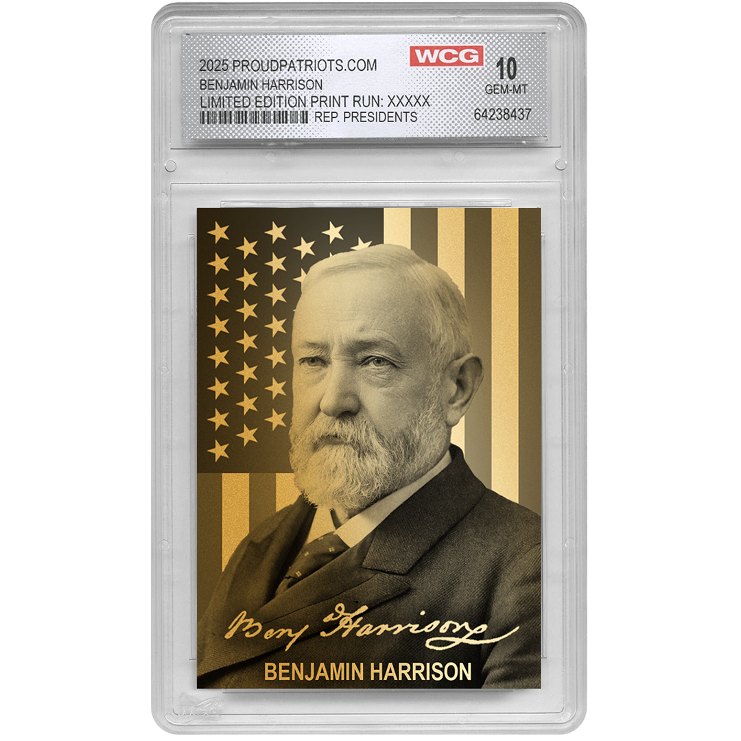 [GOLD EDITION] Republican Presidents Trading Card Collection | Individually Numbered | Only 50 Available | (Buy All 20 for 20% off)