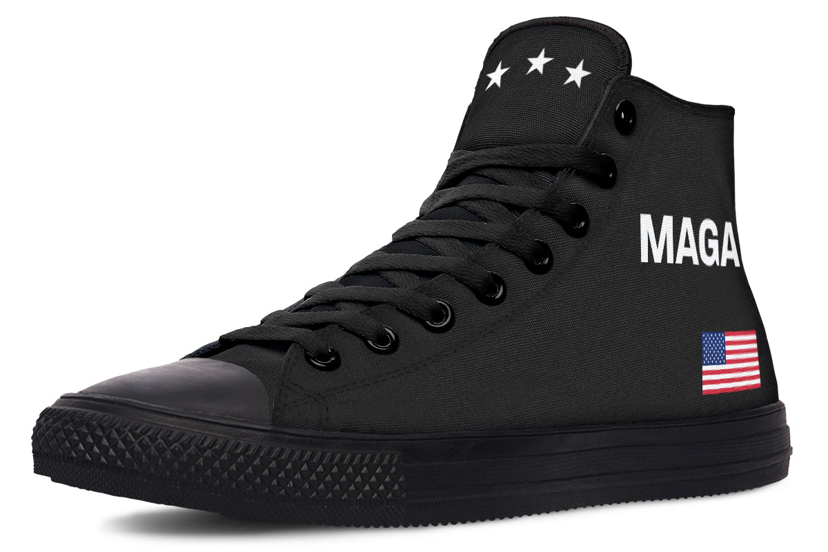 Black MAGA Hightops