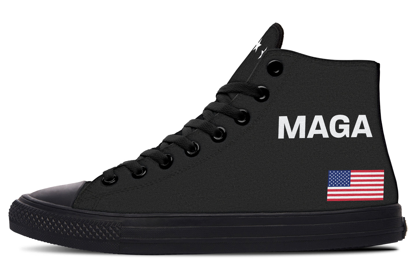 Black MAGA Hightops